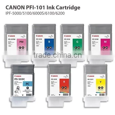 Genuine PFI-101 Ink Cartridge of Canon IPF-5000 5100 6000S 6100 6200 Plotter
