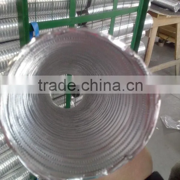 Air Conditioner Aluminum Flexible Air Duct Semi-rigid Hose