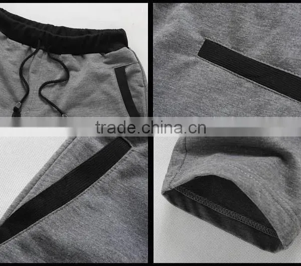 Top Sale Stylish Designer Short Half Cotton Mens Sweatpants Pants With Pocket photo-6