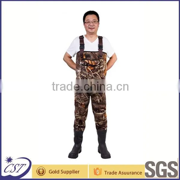 Camo Neoprene Waterproof Chest Fishing Wader