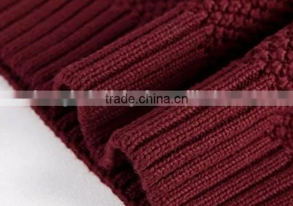2015 Mens Winter Warm Keeping Colorful Pullover Thick Sweater photo-6