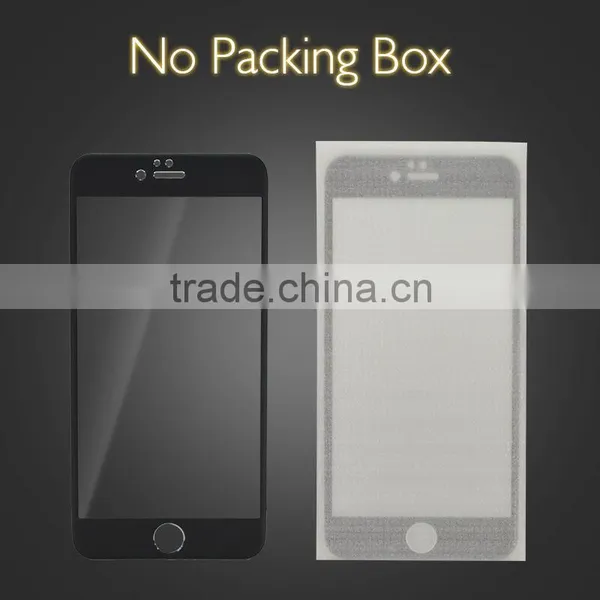 Premium Alloy Ultra Slim Clear Gold Tempered Glass Screen Protector for IPhone 6S Anti Blue Light Glass Screen Protector photo-5