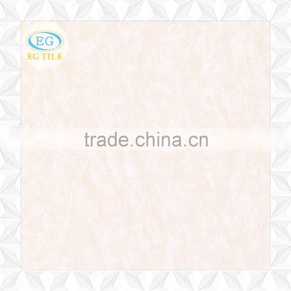 24"x24" 60x60 China Ivory White Polished Bathroom Design Ceramic Floor Tile photo-3
