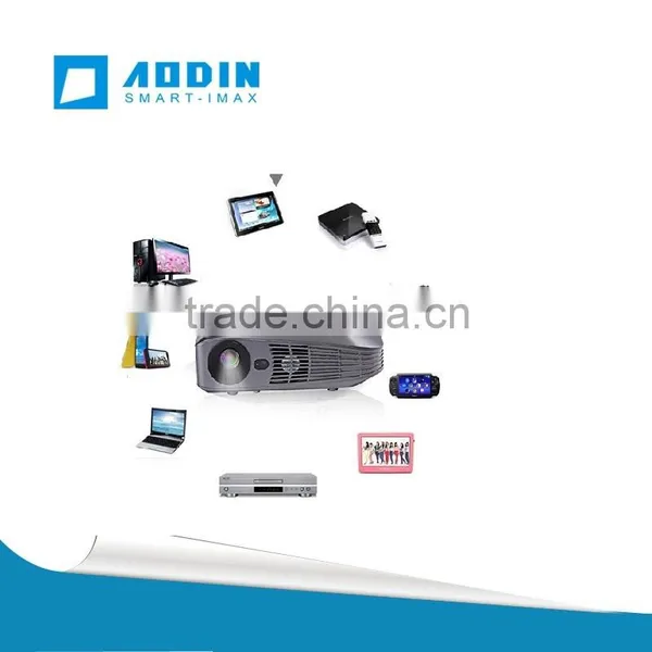 Hot Sell 1280*800 DLP LED Projector Support 1080P for Home Entertainment photo-5