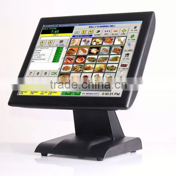 IPOS01 15" Touch Screen Monitor Pos Display For Wine Bars Clubs photo-2