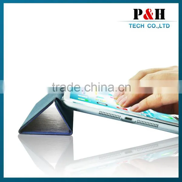 Wholesale 2015 Matte Transparent Case Waterproof Leather Case for Ipad /ipad Mini photo-4