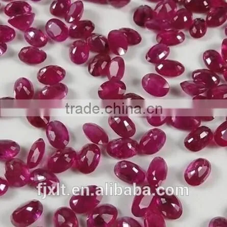 3*5mm Rough Natural Precious Ruby Stones Gems