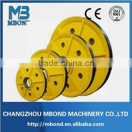 V Belt Pulley National Standard Belt Conveyor Drum Pulley CNC Machining Casting Pulley Belt photo-3