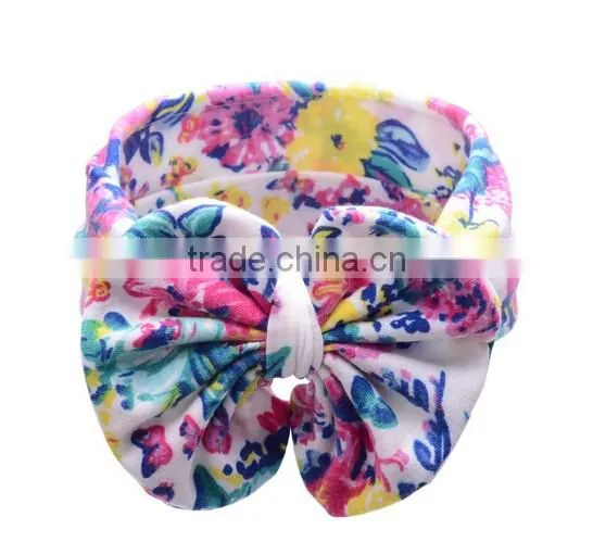 Kids Baby Girls Toddler Cotton Bowknot Headband Hair Band Headwear Accessories photo-5