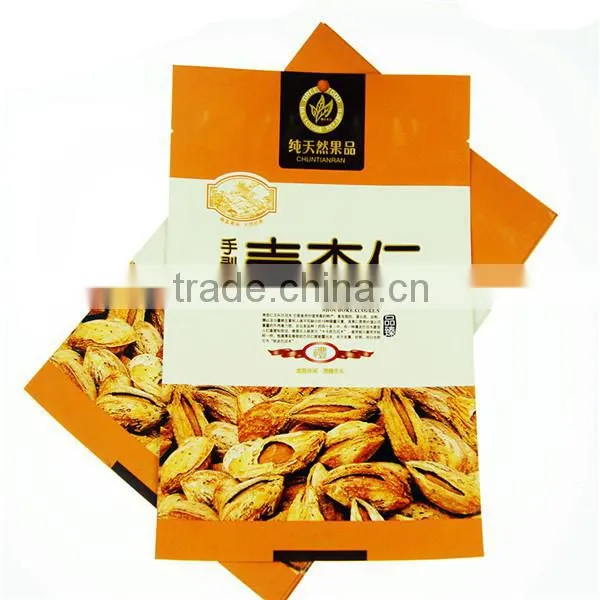 Custom Plastic Food Packing Bag /cashew/almond Nut Packaging Food Wrapper Film