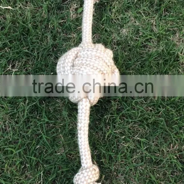 New Pet Rope Luxury Dog Braided Toys Dog Cotton Organic Toys