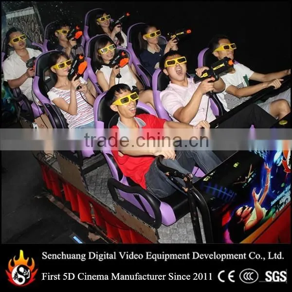 Amusement rides interactive machine simulator 7D cinema