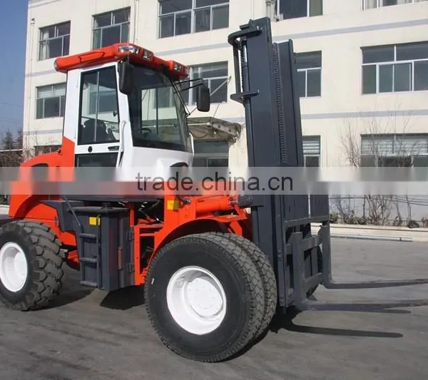 Diesel Rough Terrain Forklift 4*4 4 Way Forklift photo-2