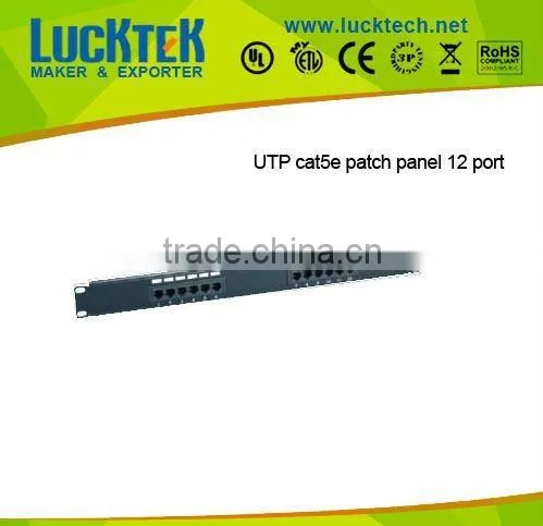 UTP FTP cat5e cat6 patch panel