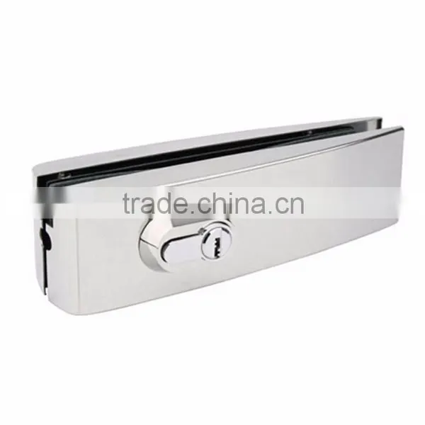Glass Double Door Clamp Lock Patch Fitting Locking Hardware Quality Choice photo-2