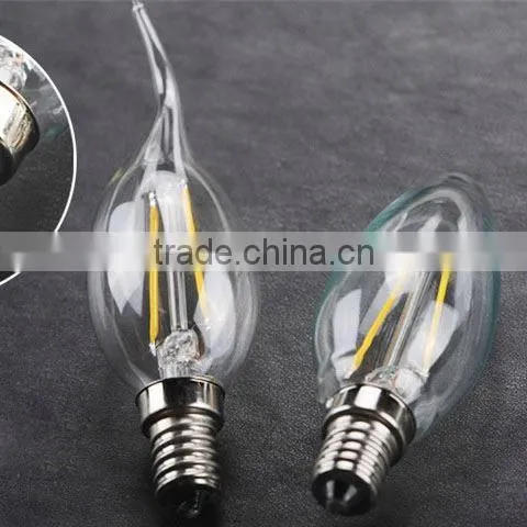 Best Selling E14 Ac110v Ac220v Cob Filament Led Bulb photo-2