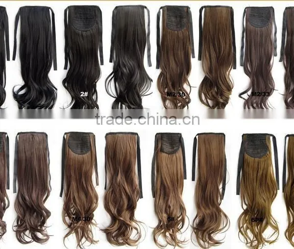 Ponytail Hair Extensions Synthetic Hair Ponytail Holder Hair Accessories Ponytail