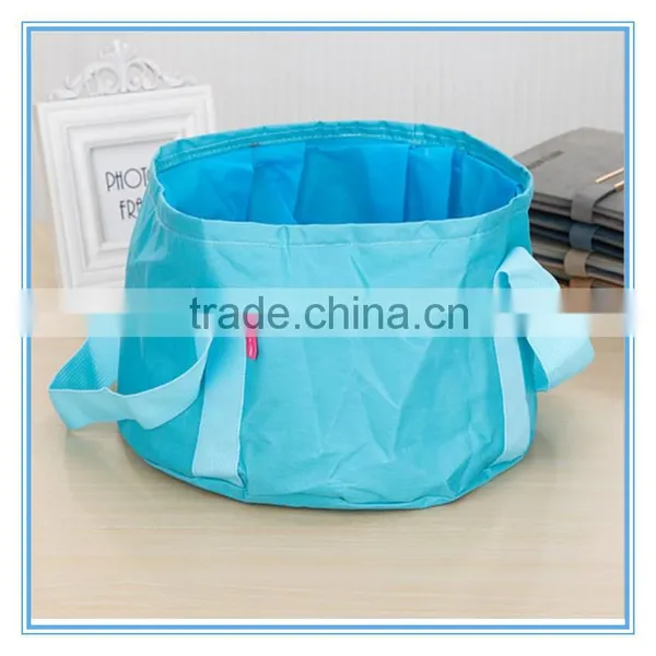 Lightweight Portable Outdoor Folding Wash Basin Water Bag Wash Bucket photo-4