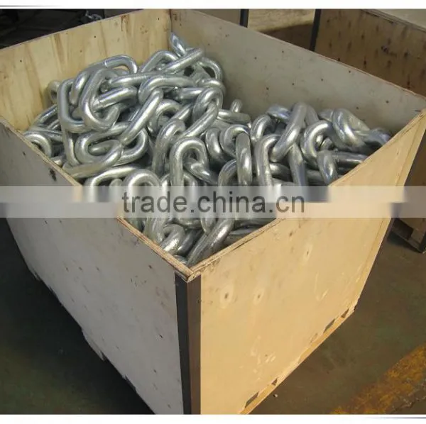 Hot Sale Grade U1 Galvanized Studless Link Anchor Chain photo-4