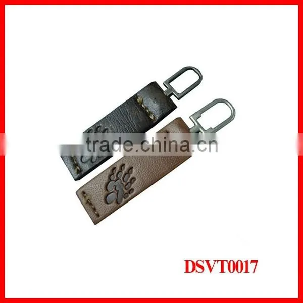 Custom High Quality Cheaper Wallet Leather Zipper Puller photo-2