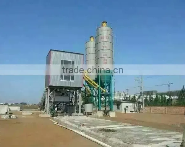 HZS50 efficient computer-controlled concrete mixing station