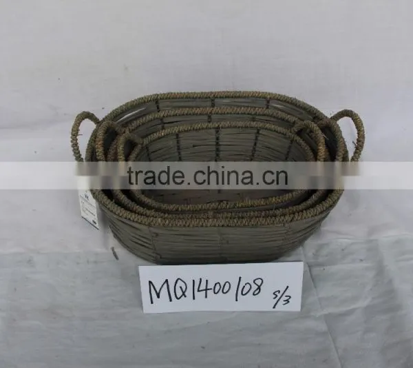 Wicker Baskets Wholesale Straw Basket photo-2