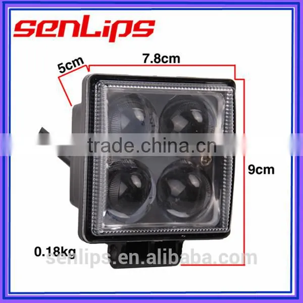12W 4D Lens Motorcycle Led Lights Smart Auto Parts Led Work Light photo-2