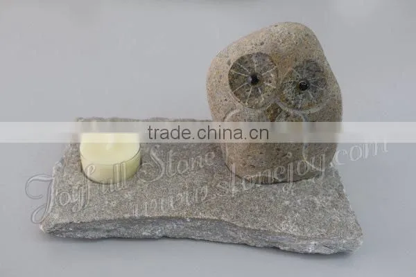 Natural Stone Tealight Set for Sale photo-2