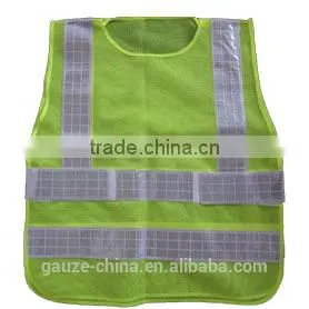 100% Protective Green Polyester Reflective Safety Vest