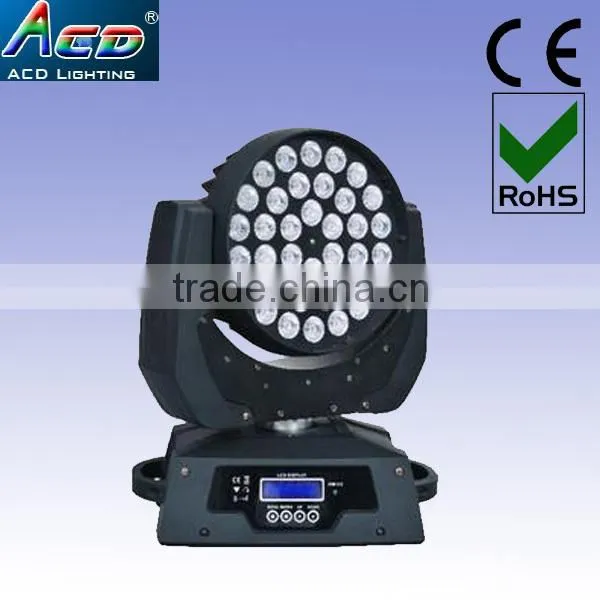 wholesale price 360w rgbw 36*10w led lighting zoom moving head stage light