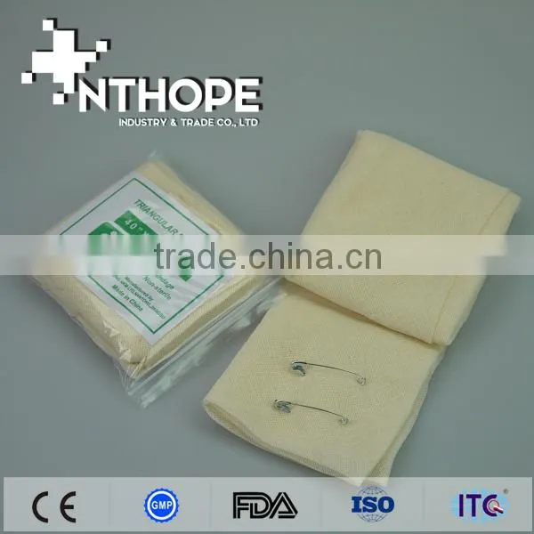 100% Cotton Bleached Triangular Bandages photo-2