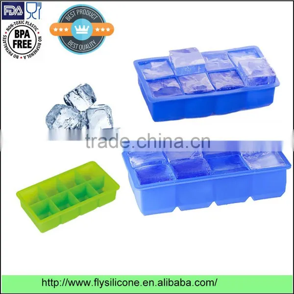 OEM Factory Price Novelty Perfect Size Food Grade Premium Silicone Ice Cube Tray photo-5