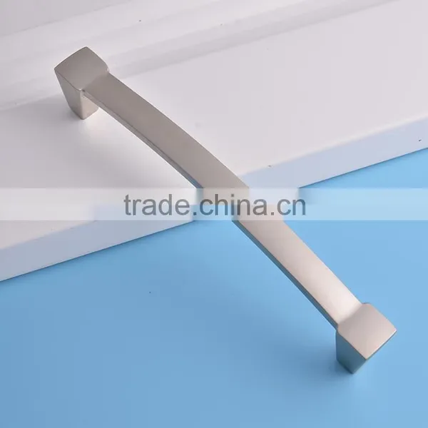 Manufacturer Customized Aluminum Alloy Matt Sliver Furniture Cabinet Drawer Handles photo-2