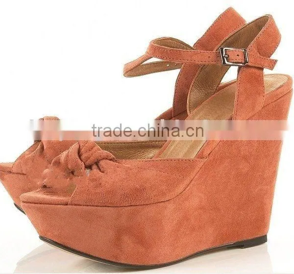 Knitted Suede Fashion Shoes Material