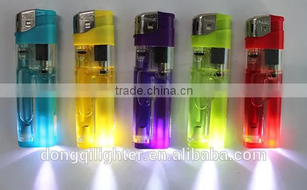 Refillable Color Gas Electronic Lighter photo-2