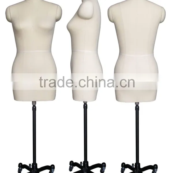 Professional Pinnable Female Dress Form Tailoring Mannequin With Magnetic Shoulder photo-3