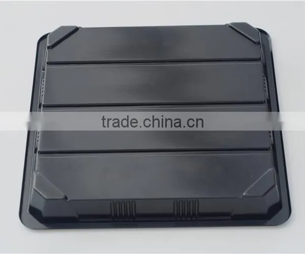 SM1-3114Black Disposable Rectangular Food Tray With Lid photo-4