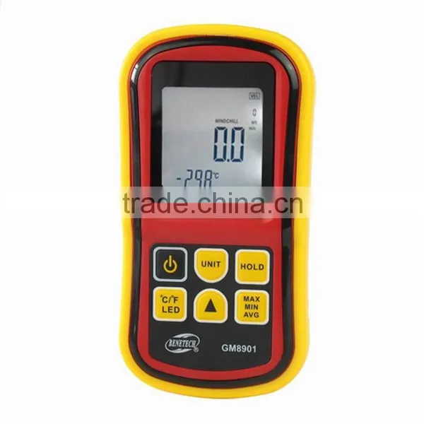 Anemometer GM8901 Wind Tester Digital Anemometers Wind Vane Anemometer photo-2