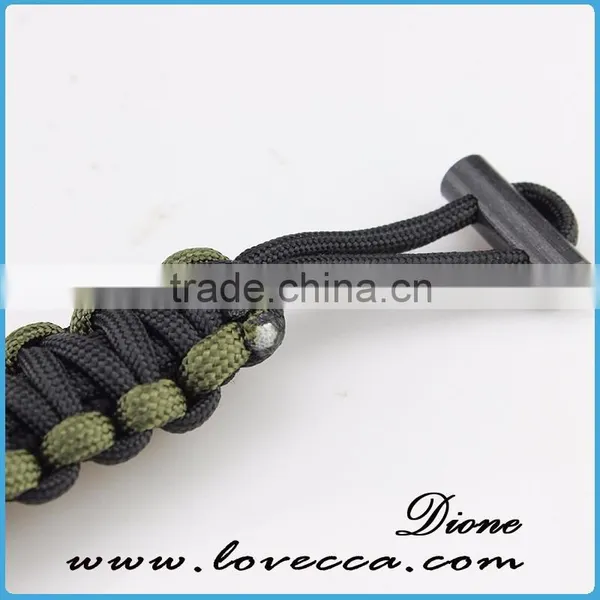 2016 Adjustable Premium Fishing Wilderness Tool Paracord Survival Bracelet photo-4
