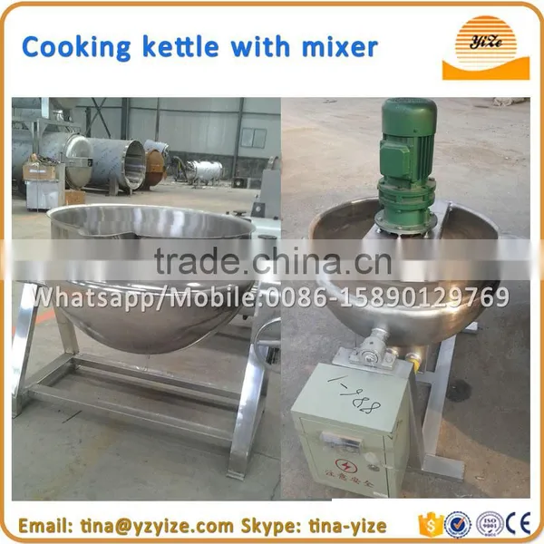 Stainless Steel Pot for Cooking / Gas Heating Jacketed Kettle / Cooking Pot Stands photo-5