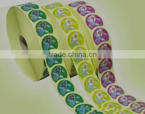 Semi Gloss Sticker for Colorfull Printing