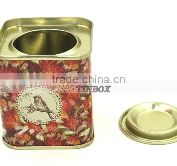 Set of Cute Square Cartoon Gift Tin Can/Tin Box photo-3