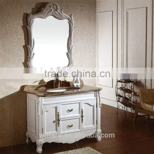 Modern Style and Kitchen Cabinets Type Waterproof Bathroom Cabinet WTS234 photo-2