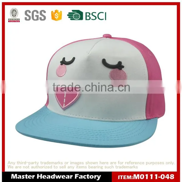 Custom Kids Snapback Hat/Cap/Caps And Hats/Wholesale Snapback Caps With Embroidery Logo photo-3