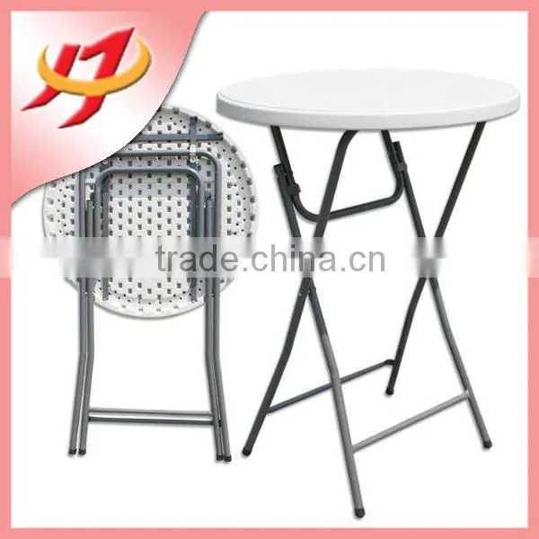 Hot Sale Blow Molding Used Outdoor High Top Folding Bar Tables photo-3