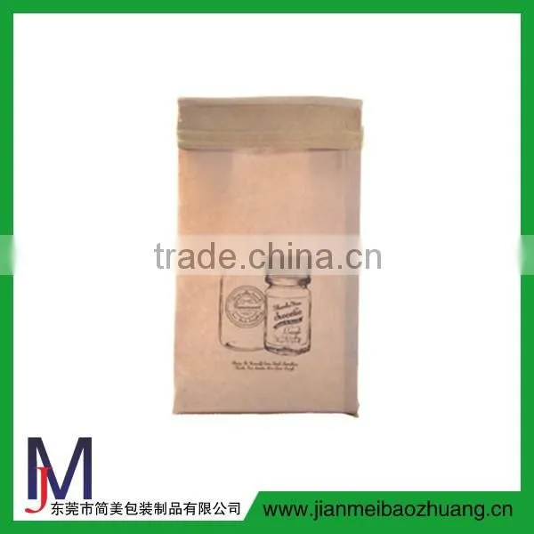 Food Packaging Aluminium Foil Side Gusset Brown Kraft Paper Coffee Bags photo-4