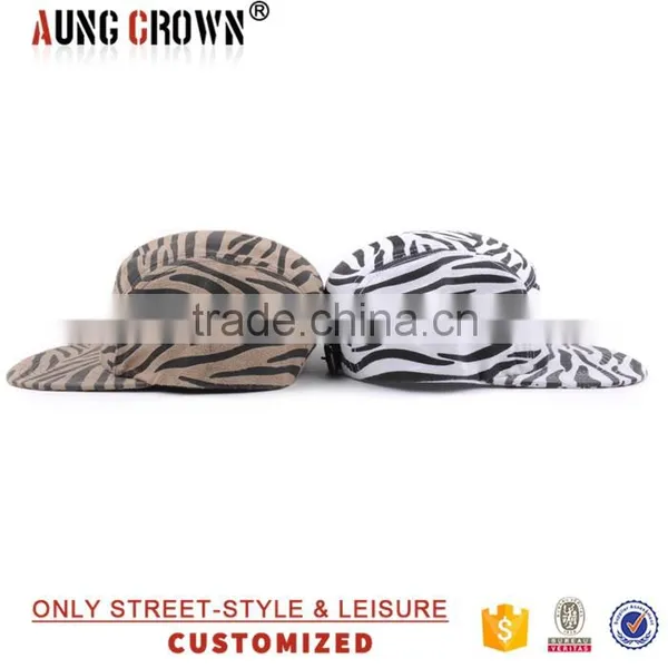 Hot Sale Cheap Flat Brim 5 Panel Hats photo-5