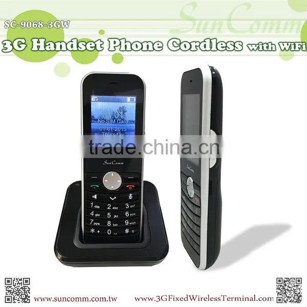 SC-9068-3GW Factory Price 2 SIP Account 3G Phone With VoiP Over 3G Networking photo-4
