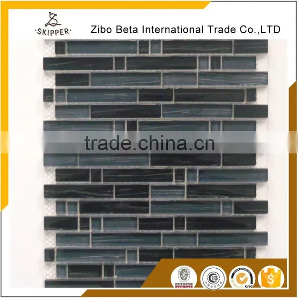 Eco-Friendly Exporter Iridescent Glass Mosaic Tile photo-4