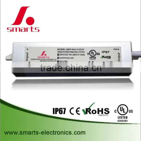 36v 0.42a 15w Constant Voltage Waterproof IP67 LED Driver With CE UL photo-3